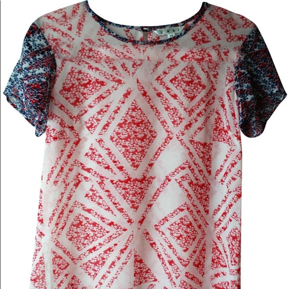 CAbi | Coquette Tee | Size XS